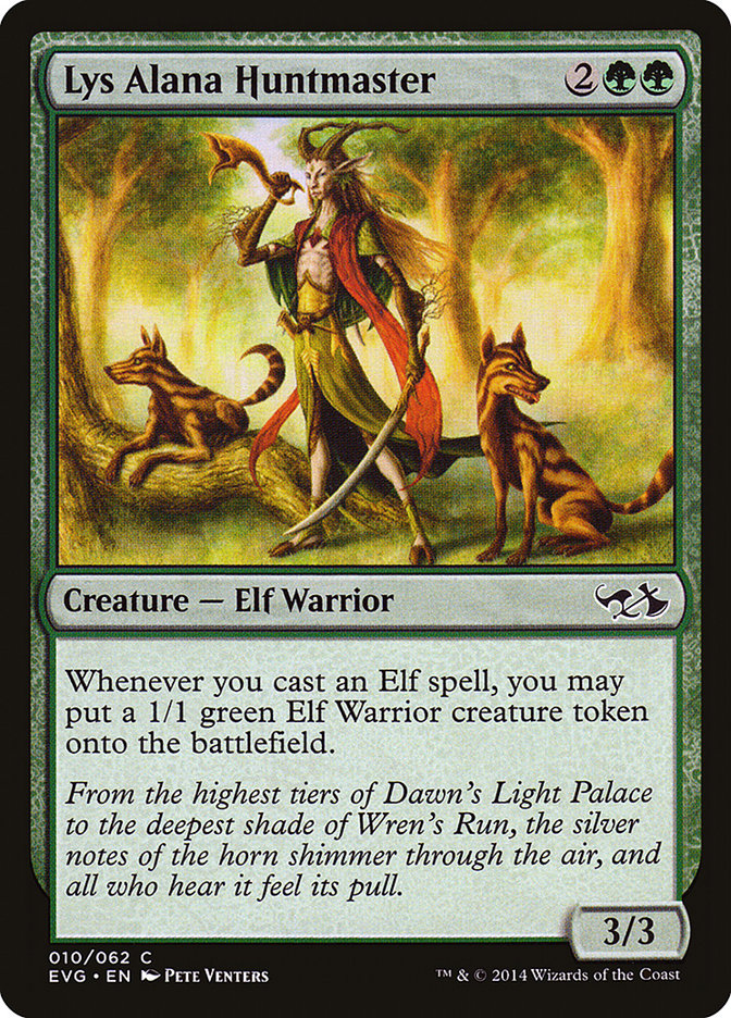 Lys Alana Huntmaster [Duel Decks Anthology: Elves vs. Goblins] | Game Haven TX