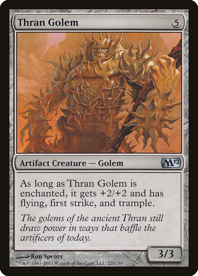 Thran Golem [Magic 2012] | Game Haven TX