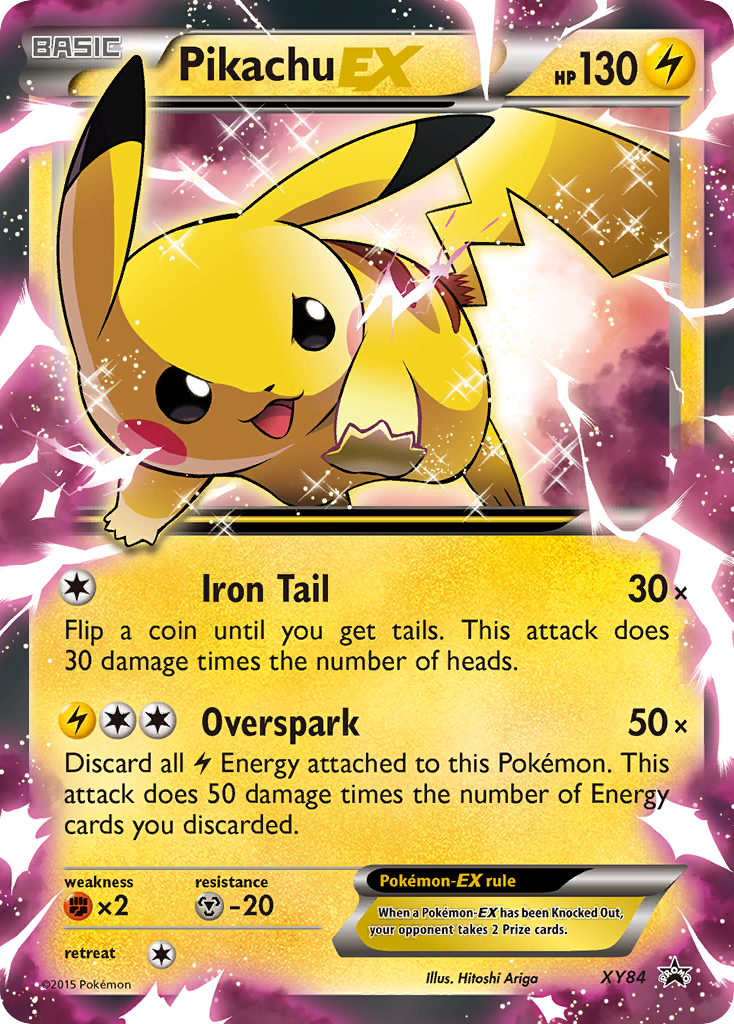 Pikachu EX (XY84) [XY: Black Star Promos] | Game Haven TX