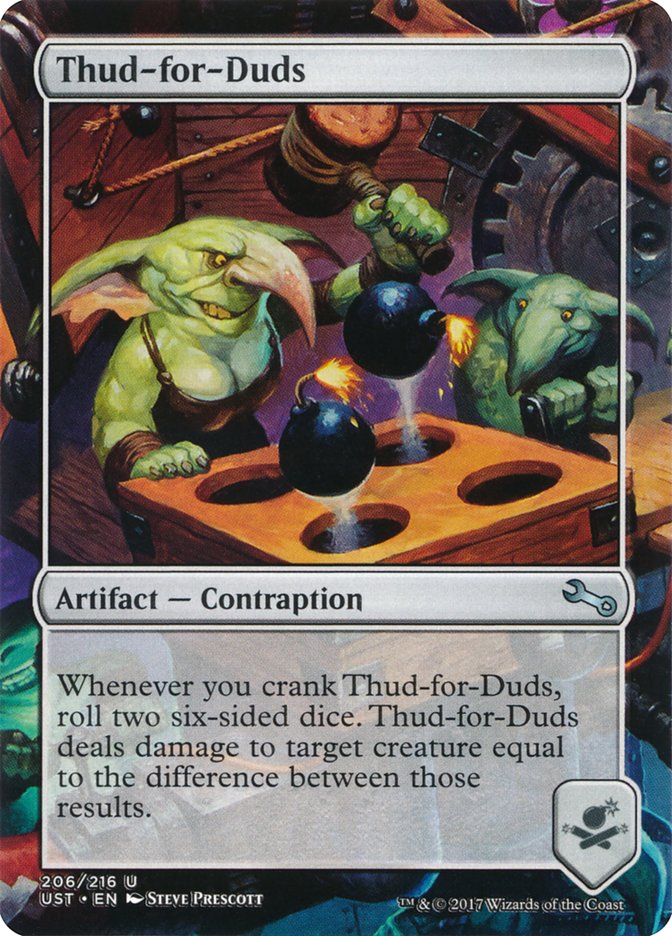 Thud-for-Duds [Unstable] | Game Haven TX
