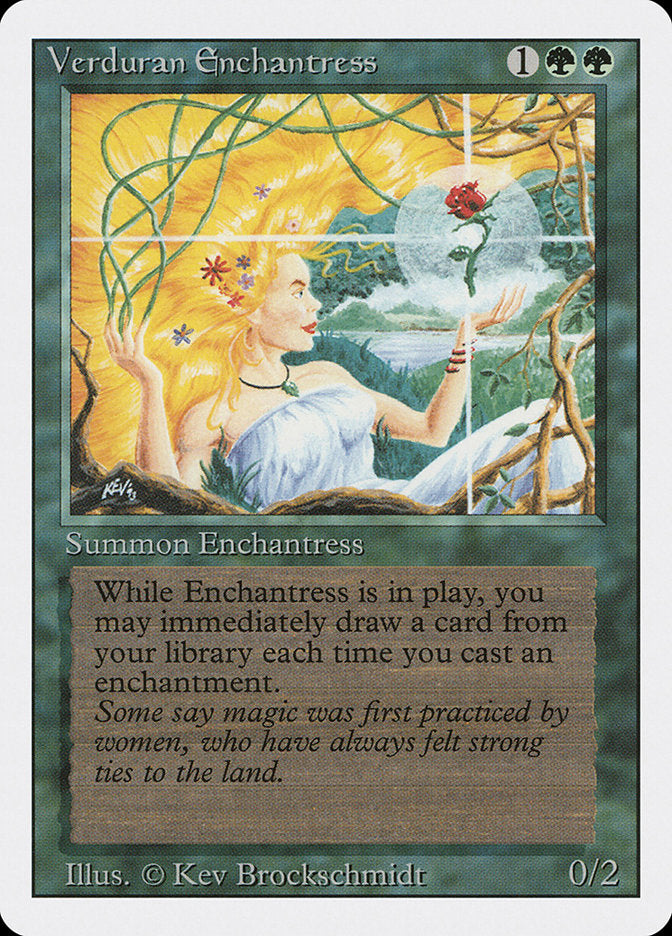 Verduran Enchantress [Revised Edition] | Game Haven TX