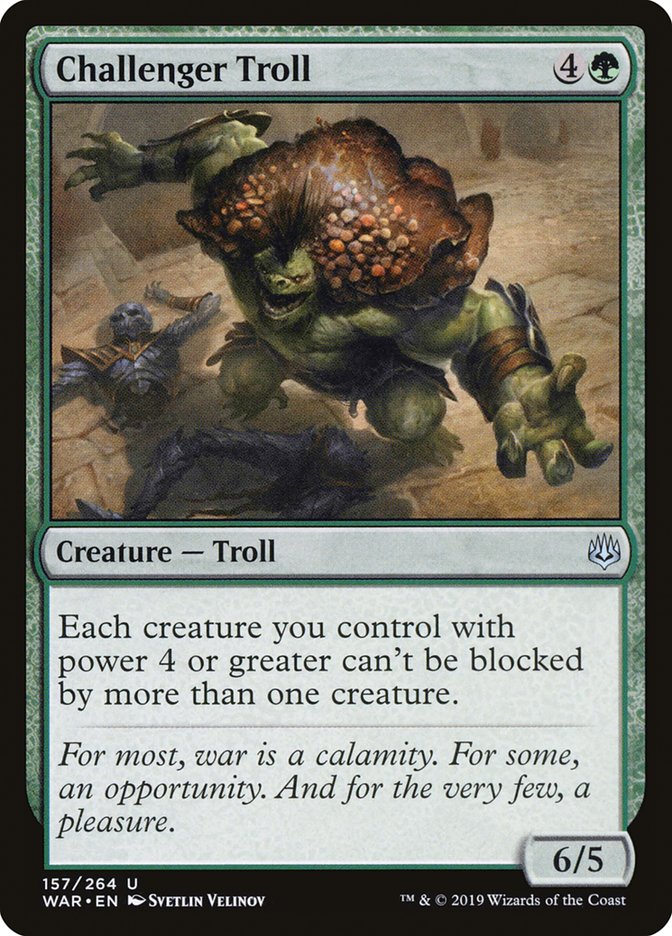 Challenger Troll [War of the Spark] | Game Haven TX