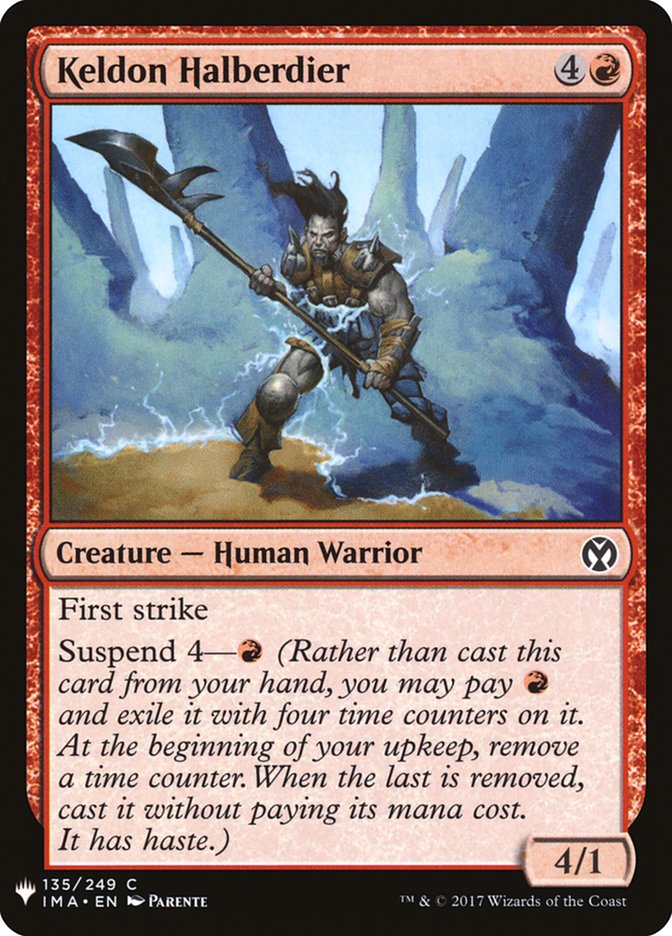 Keldon Halberdier [Mystery Booster] | Game Haven TX