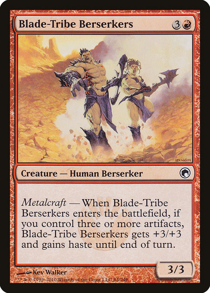 Blade-Tribe Berserkers [Scars of Mirrodin] | Game Haven TX