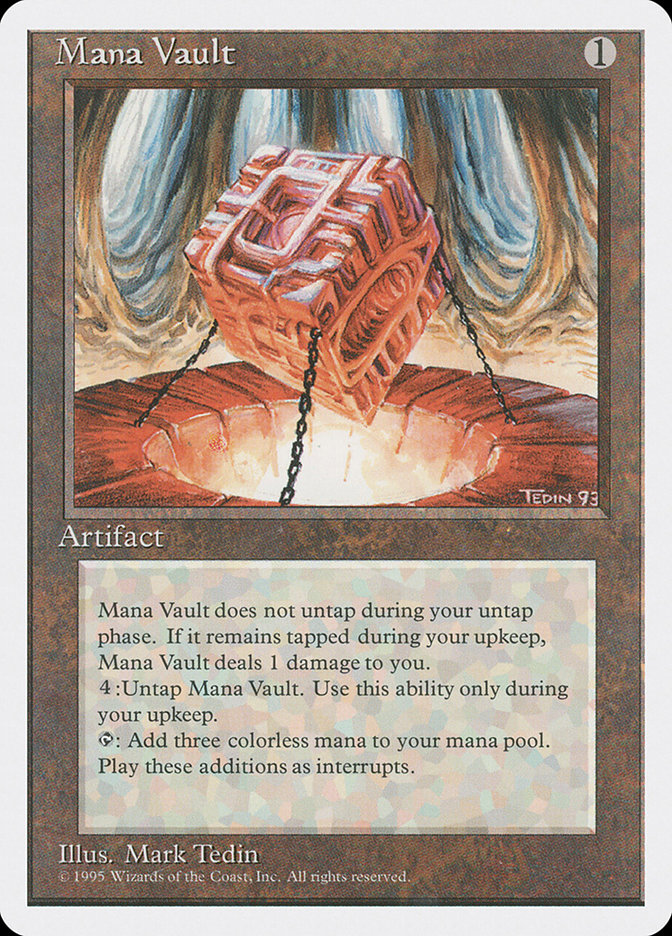 Mana Vault [Fourth Edition] | Game Haven TX
