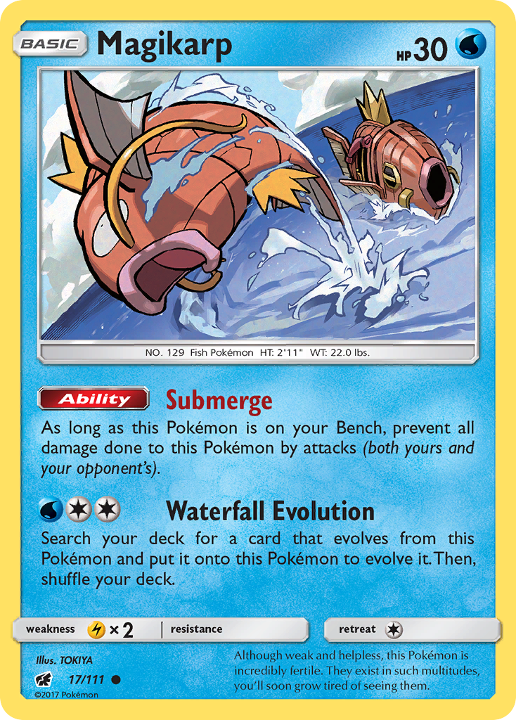 Magikarp (17/111) [Sun & Moon: Crimson Invasion] | Game Haven TX