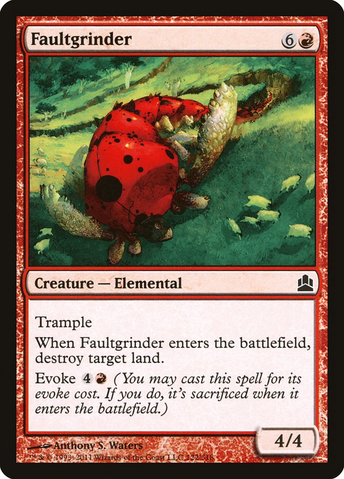 Faultgrinder [Commander 2011] | Game Haven TX