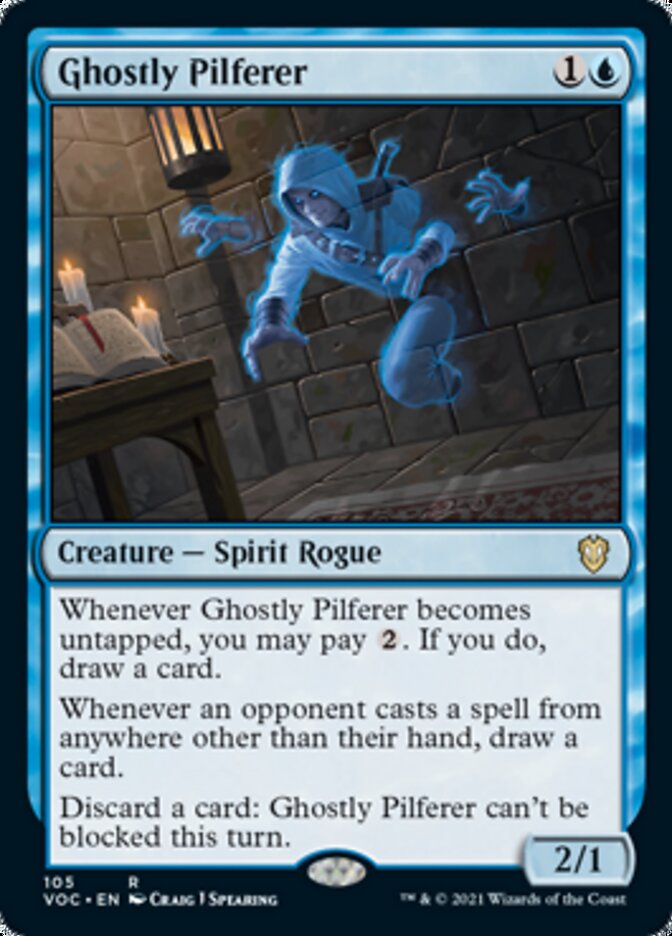 Ghostly Pilferer [Innistrad: Crimson Vow Commander] | Game Haven TX
