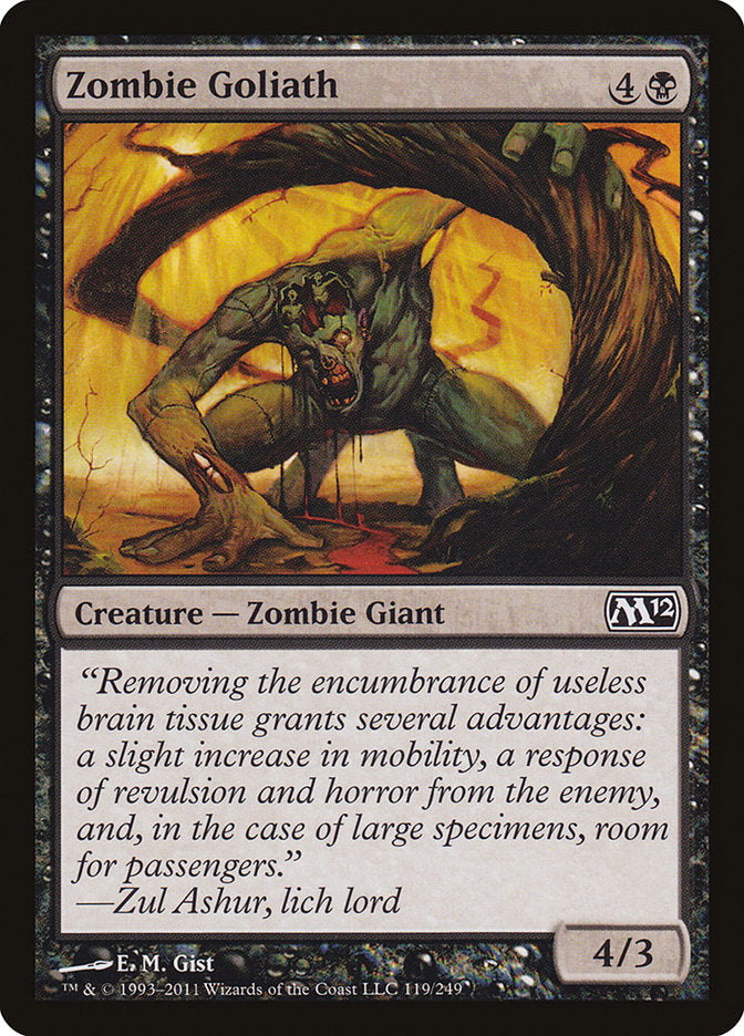 Zombie Goliath [Magic 2012] | Game Haven TX