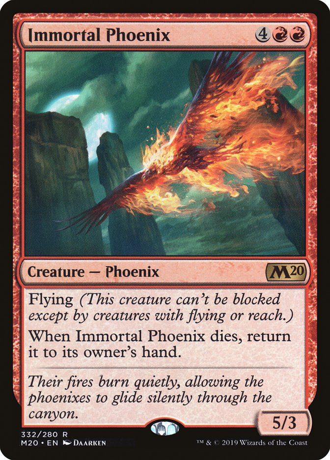 Immortal Phoenix [Core Set 2020] | Game Haven TX