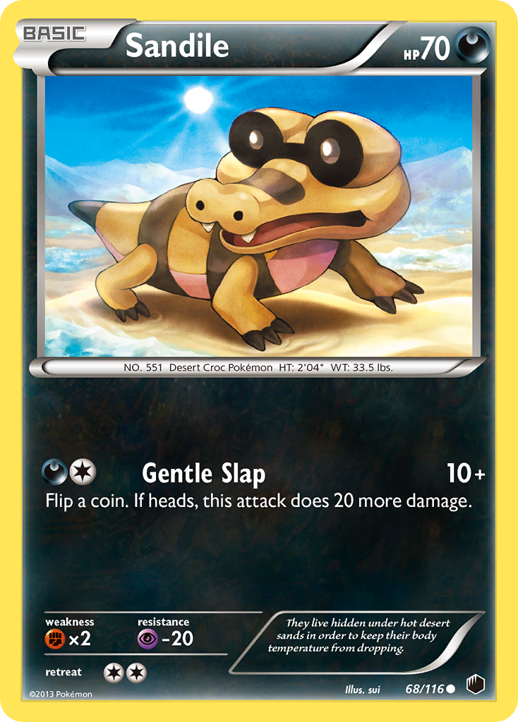 Sandile (68/116) [Black & White: Plasma Freeze] | Game Haven TX
