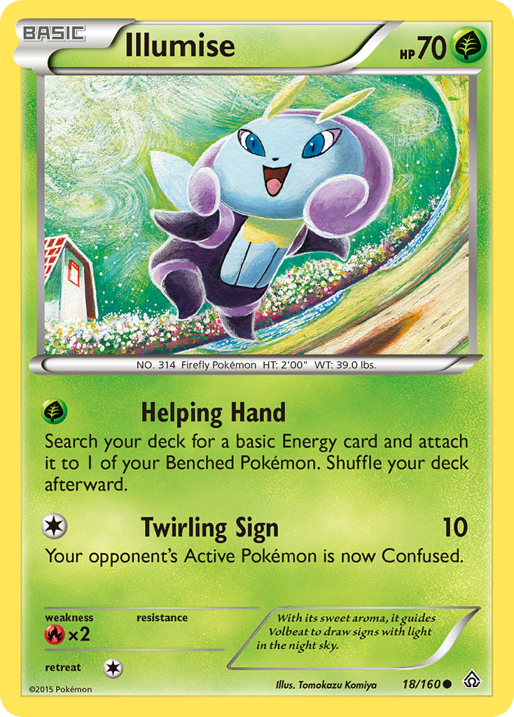 Illumise (18/160) [XY: Primal Clash] | Game Haven TX