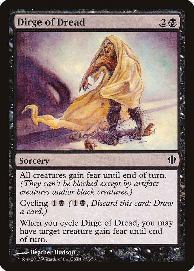 Dirge of Dread [Commander 2013] | Game Haven TX