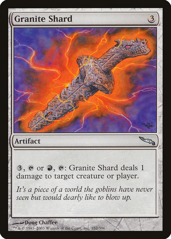 Granite Shard [Mirrodin] | Game Haven TX