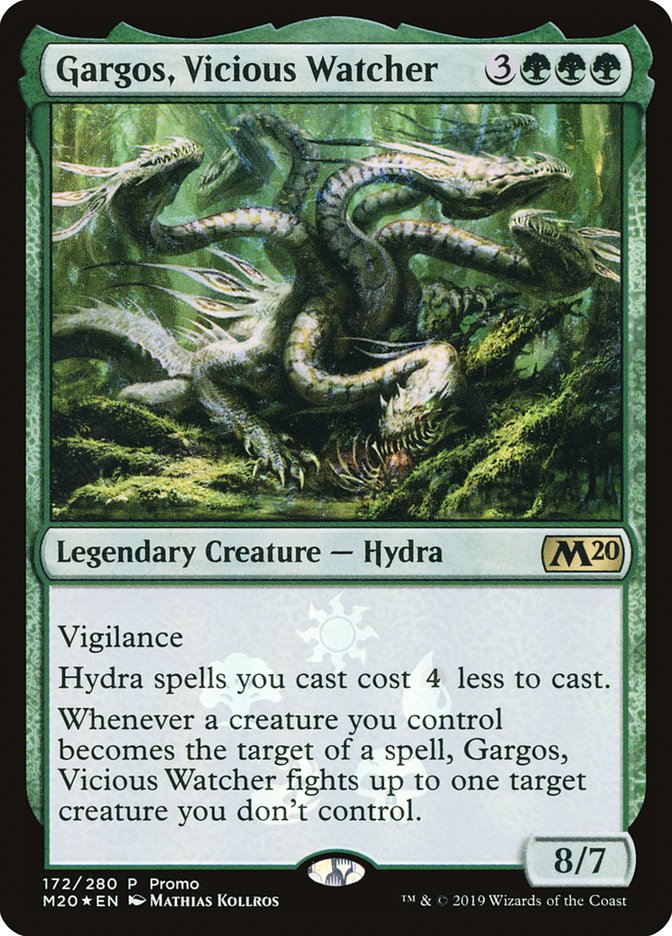 Gargos, Vicious Watcher [Resale Promos] | Game Haven TX