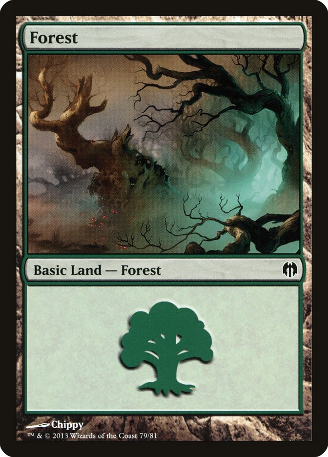 Forest (79) [Duel Decks: Heroes vs. Monsters] | Game Haven TX