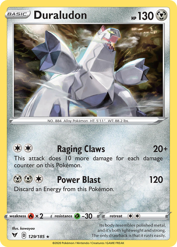 Duraludon (129/185) [Sword & Shield: Vivid Voltage] | Game Haven TX