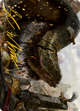 Junk Winder Art Card (Gold-Stamped Signature) [Modern Horizons 2 Art Series] | Game Haven TX