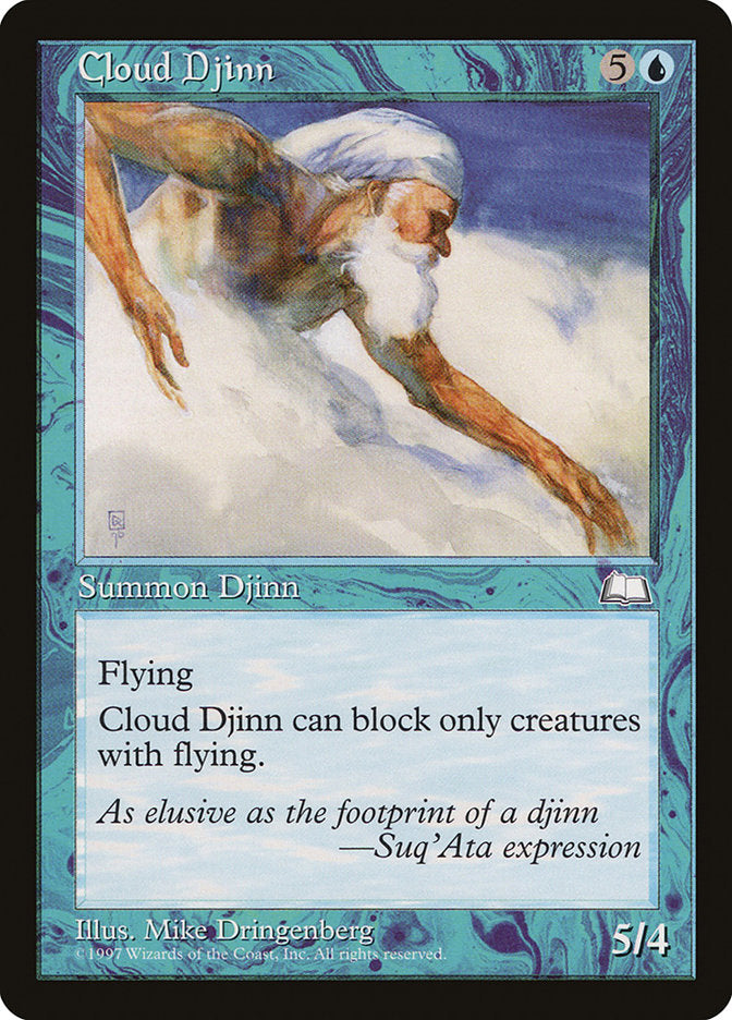 Cloud Djinn [Weatherlight] | Game Haven TX