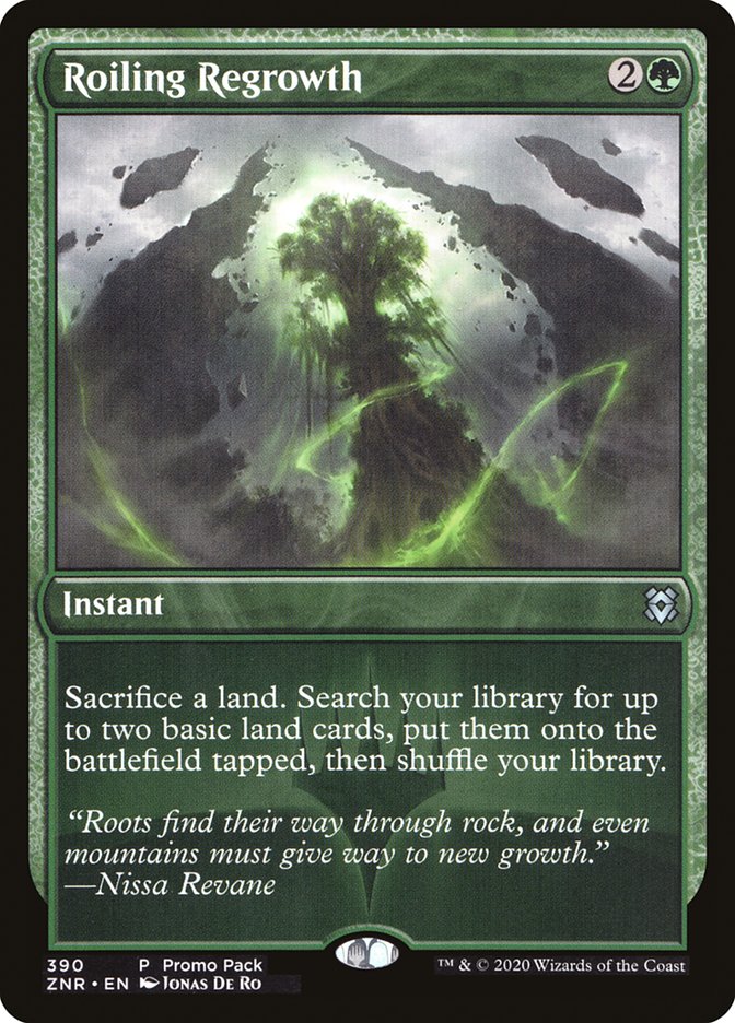 Roiling Regrowth (Promo Pack) [Zendikar Rising Promos] | Game Haven TX