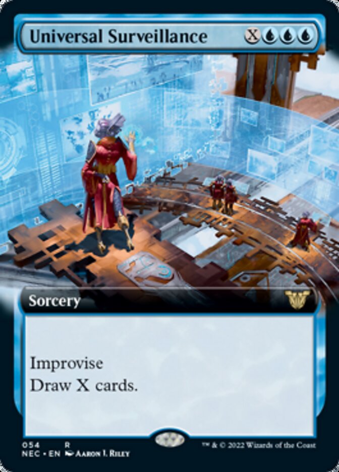 Universal Surveillance (Extended) [Kamigawa: Neon Dynasty Commander] | Game Haven TX