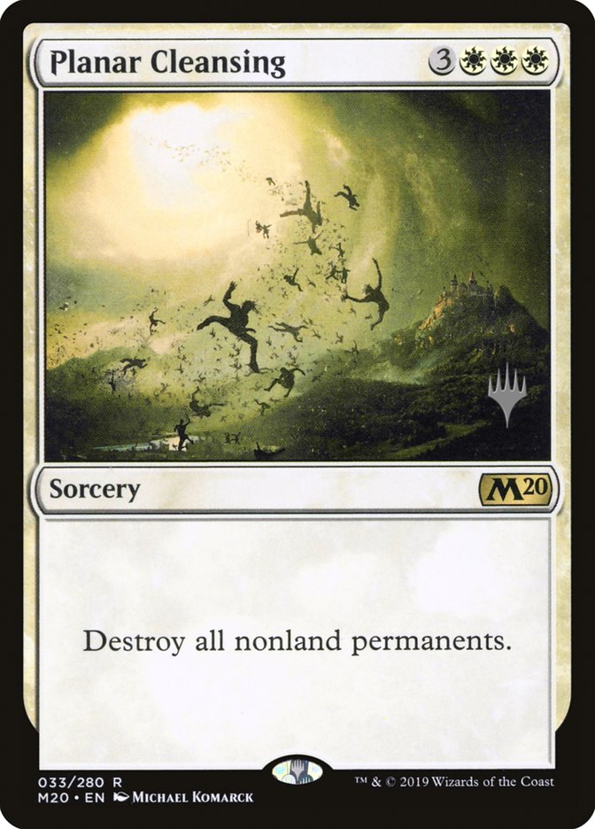 Planar Cleansing [Core Set 2020 Promos] | Game Haven TX