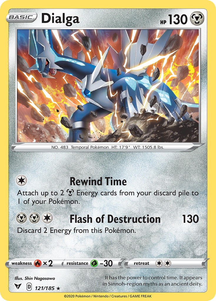 Dialga (121/185) [Sword & Shield: Vivid Voltage] | Game Haven TX