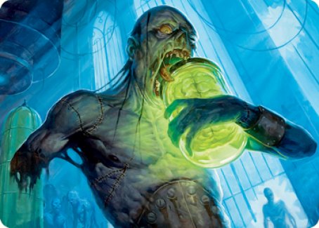 Larder Zombie Art Card [Innistrad: Midnight Hunt Art Series] | Game Haven TX