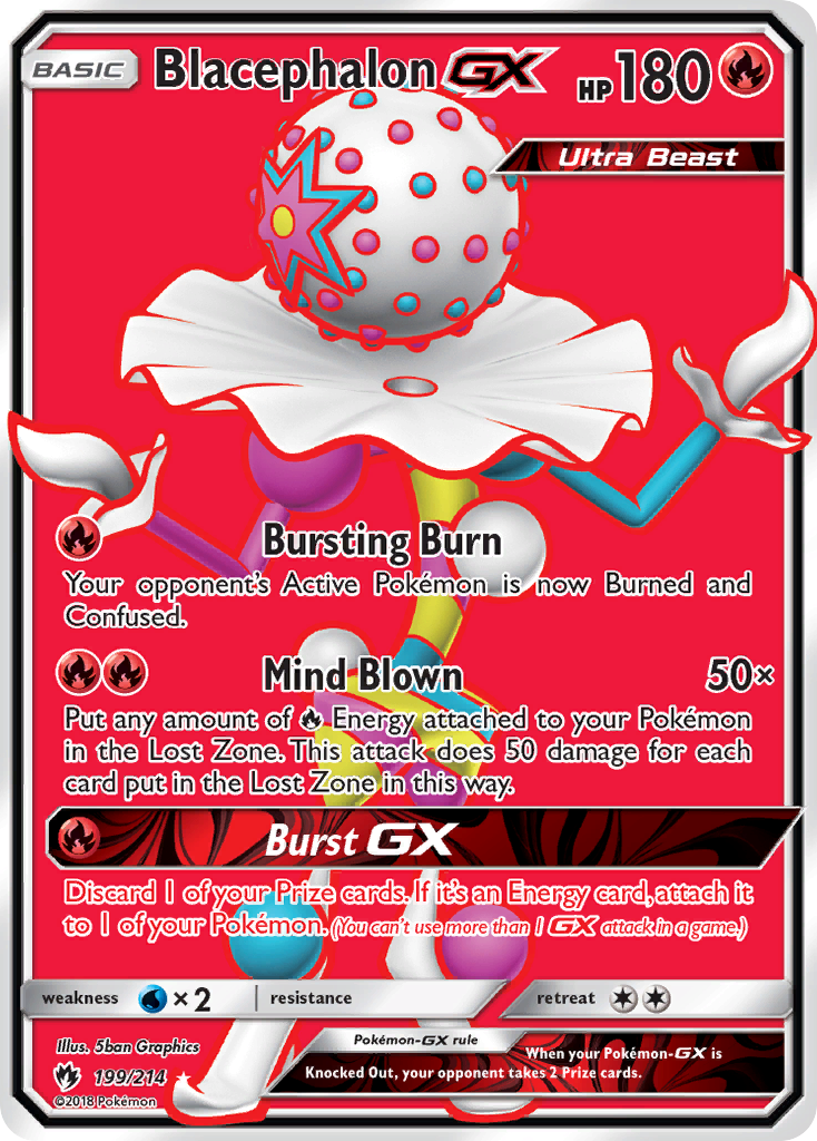 Blacephalon GX (199/214) [Sun & Moon: Lost Thunder] | Game Haven TX
