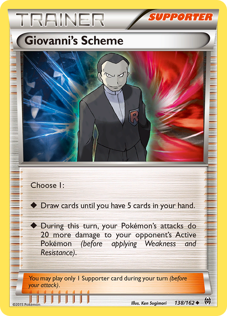 Giovanni's Scheme (138/162) [XY: BREAKthrough] | Game Haven TX