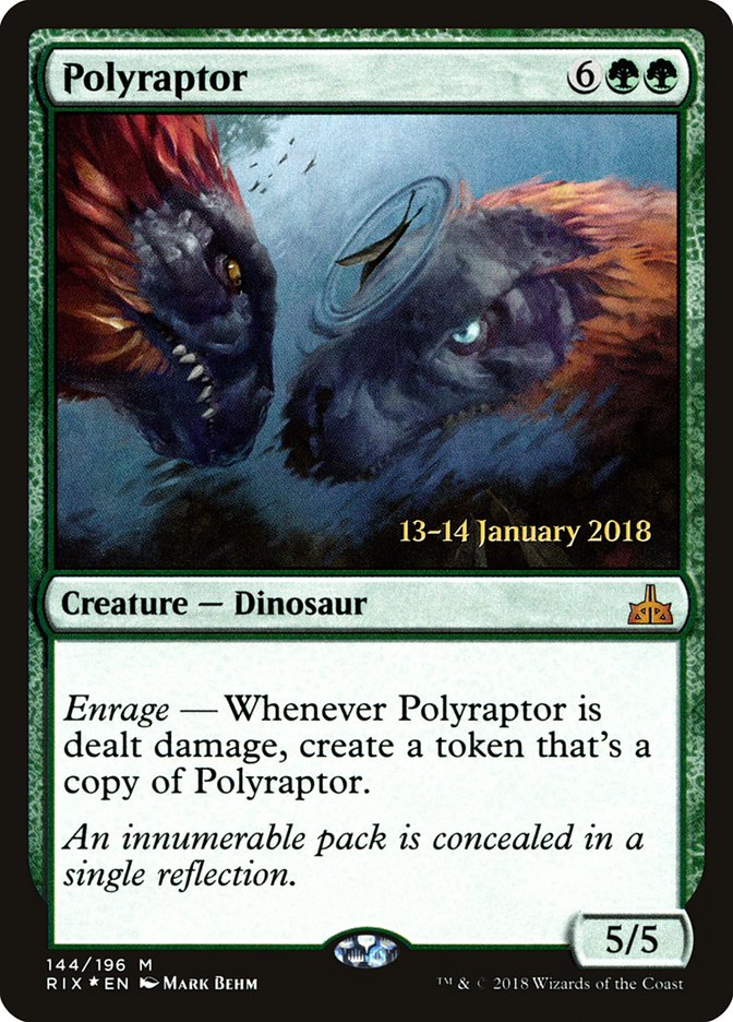Polyraptor [Rivals of Ixalan Promos] | Game Haven TX