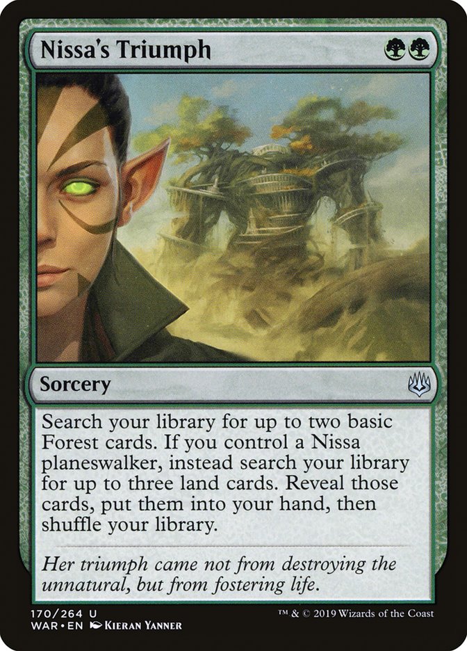 Nissa's Triumph [War of the Spark] | Game Haven TX