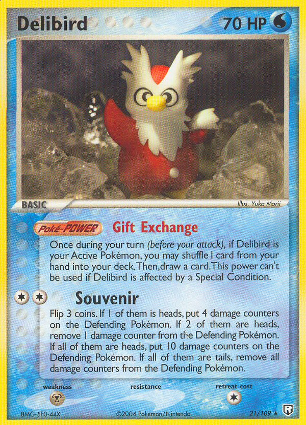 Delibird (21/109) [EX: Team Rocket Returns] | Game Haven TX