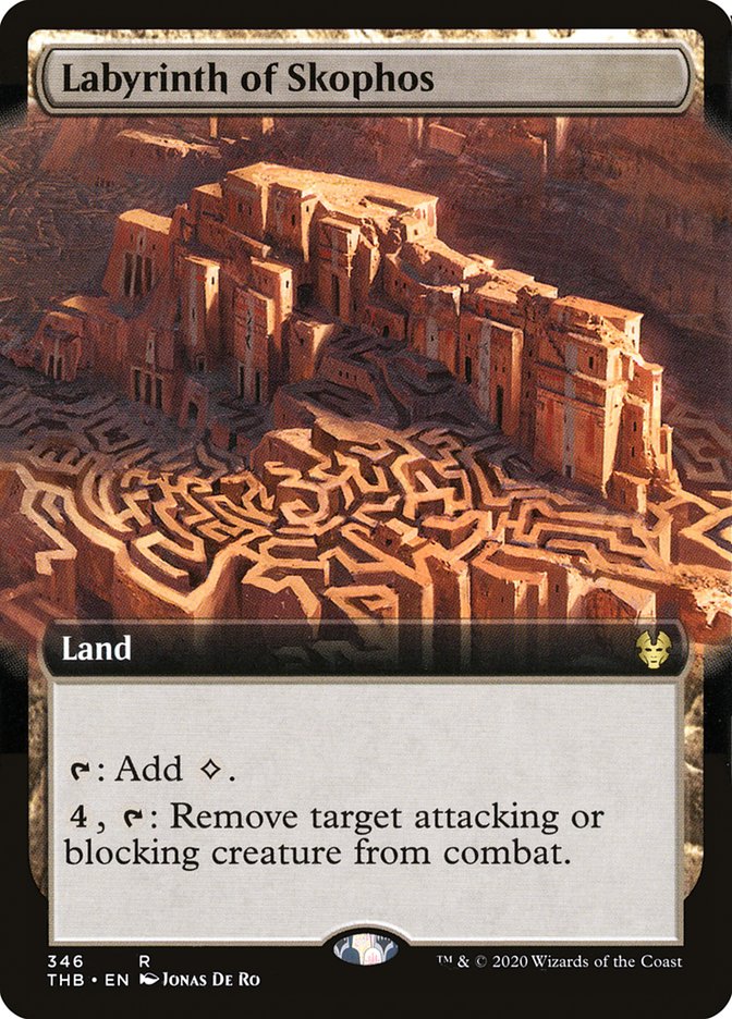 Labyrinth of Skophos (Extended Art) [Theros Beyond Death] | Game Haven TX