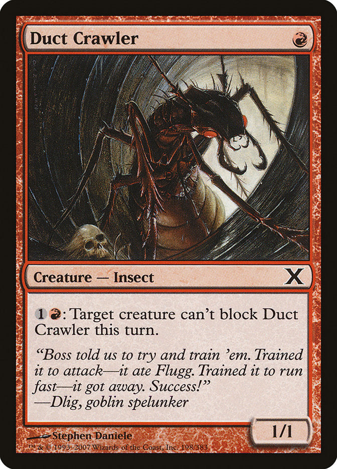 Duct Crawler [Tenth Edition] | Game Haven TX