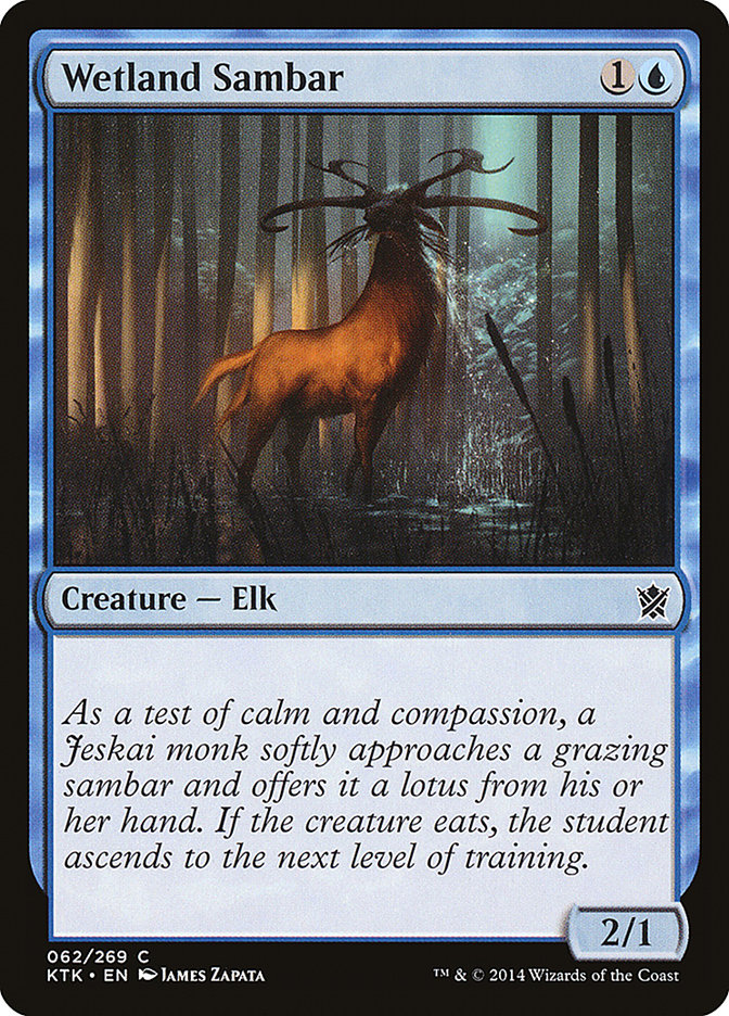 Wetland Sambar [Khans of Tarkir] | Game Haven TX