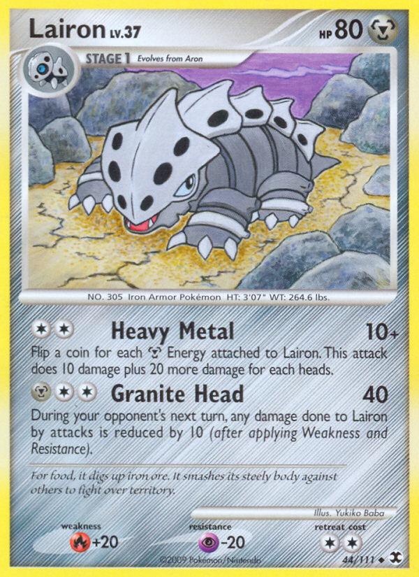 Lairon (44/111) [Platinum: Rising Rivals] | Game Haven TX