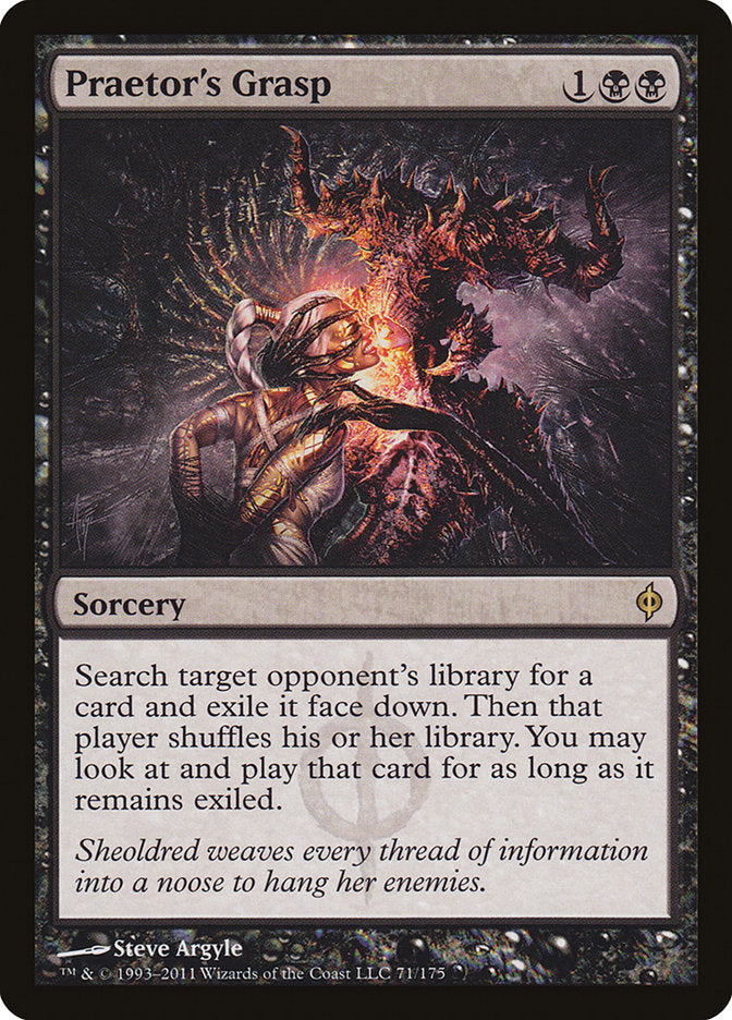 Praetor's Grasp [New Phyrexia] | Game Haven TX