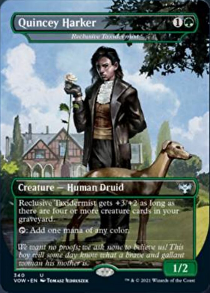 Reclusive Taxidermist - Quincey Harker [Innistrad: Crimson Vow] | Game Haven TX