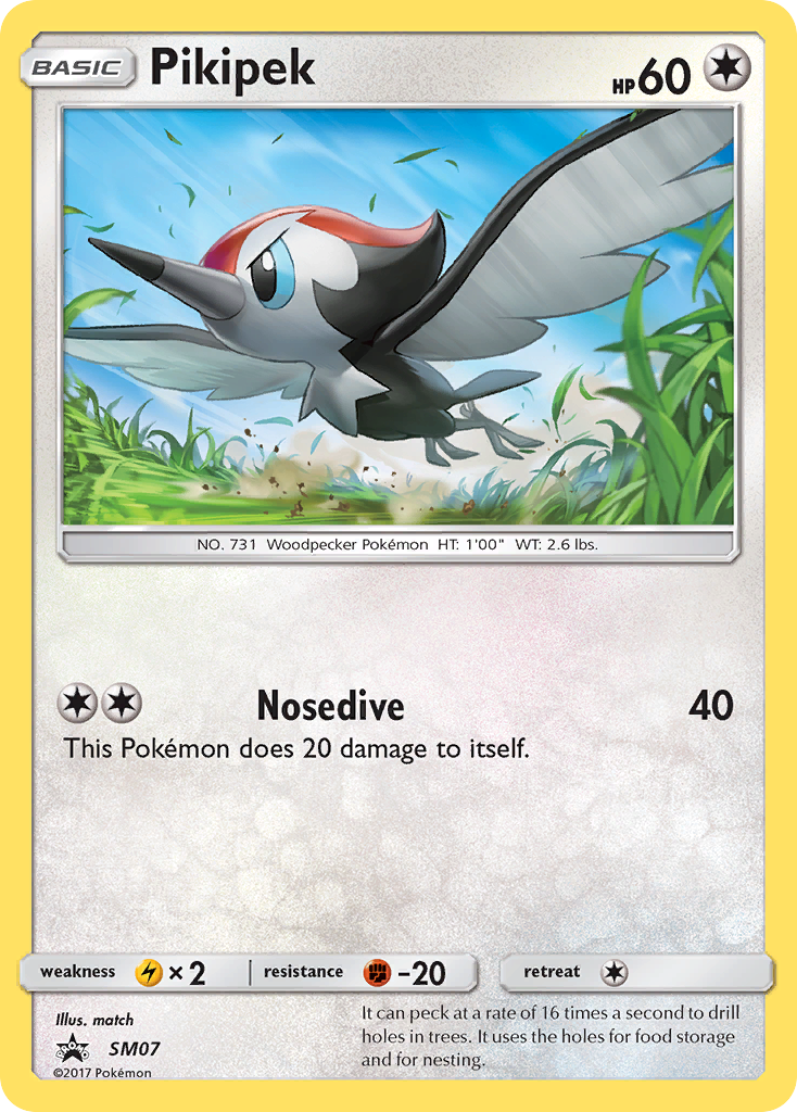 Pikipek (SM07) [Sun & Moon: Black Star Promos] | Game Haven TX