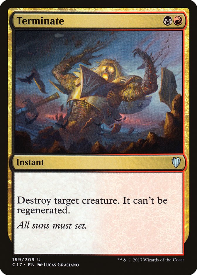 Terminate [Commander 2017] | Game Haven TX