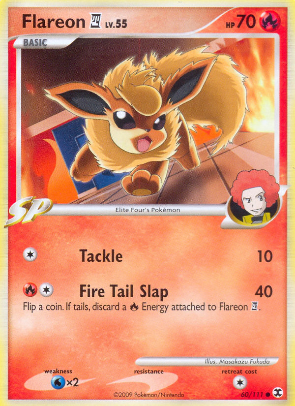 Flareon (60/111) [Platinum: Rising Rivals] | Game Haven TX