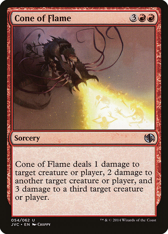 Cone of Flame [Duel Decks Anthology: Jace vs. Chandra] | Game Haven TX