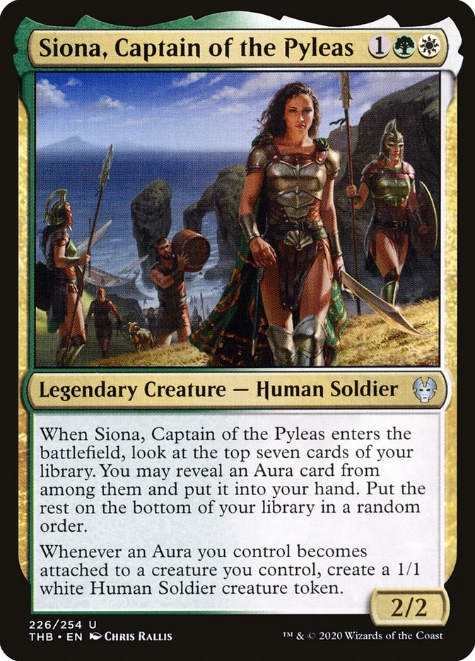 Siona, Captain of the Pyleas [Theros Beyond Death] | Game Haven TX