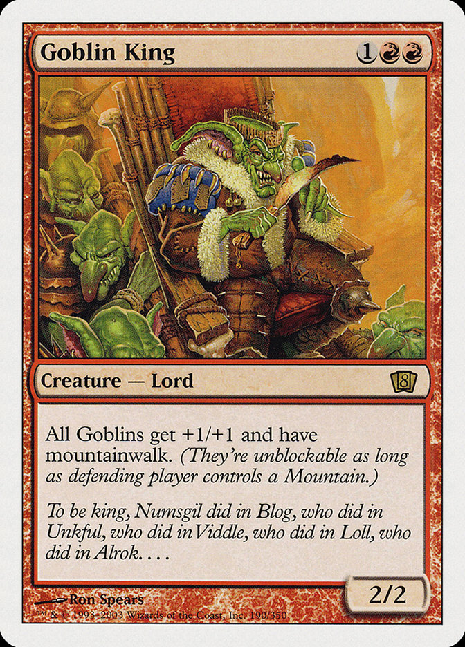 Goblin King [Eighth Edition] | Game Haven TX