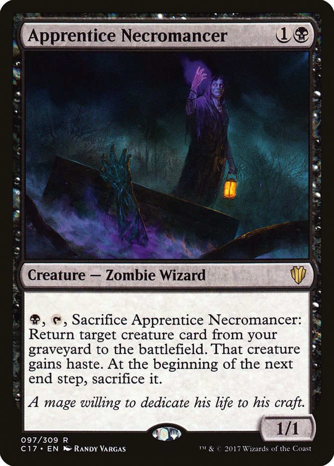 Apprentice Necromancer [Commander 2017] | Game Haven TX