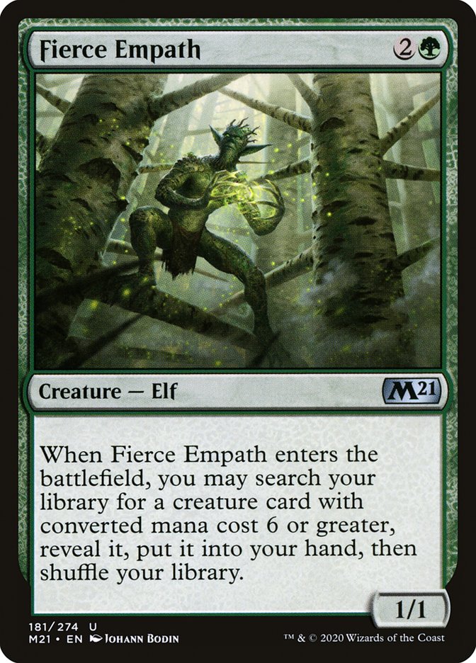 Fierce Empath [Core Set 2021] | Game Haven TX