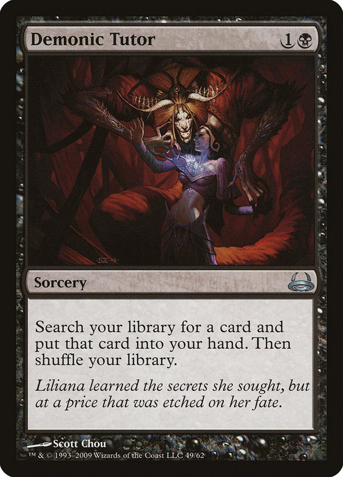Demonic Tutor [Duel Decks: Divine vs. Demonic] | Game Haven TX