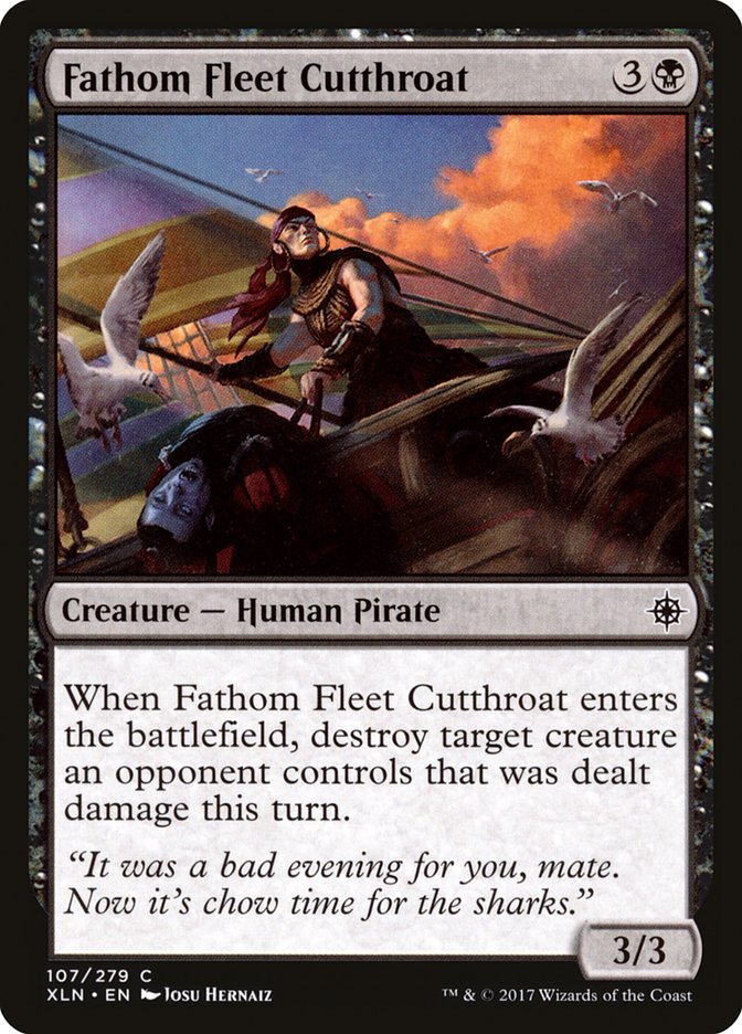 Fathom Fleet Cutthroat [Ixalan] | Game Haven TX