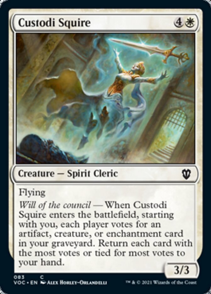 Custodi Squire [Innistrad: Crimson Vow Commander] | Game Haven TX